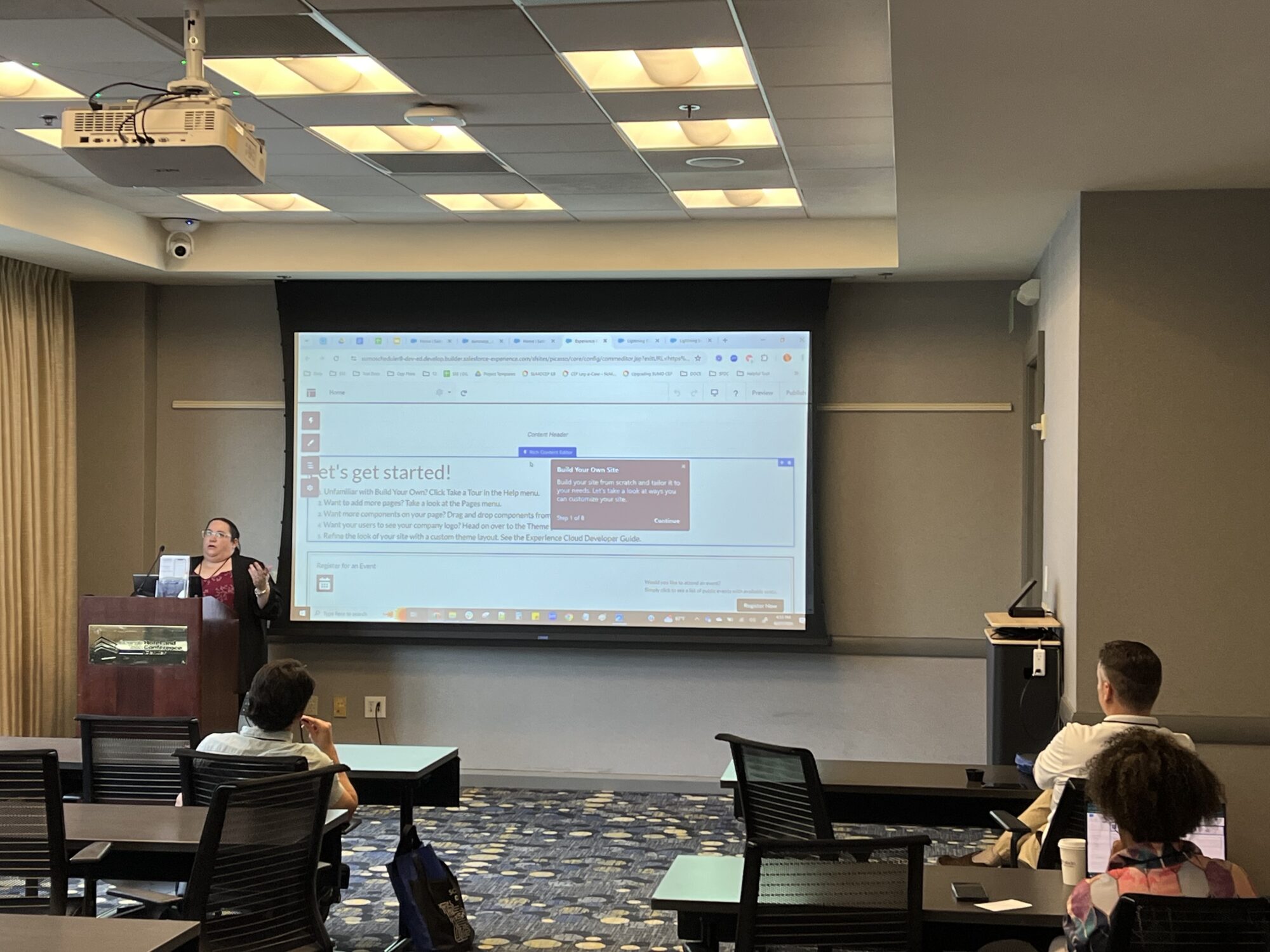 SUMO Scheduler's Senior Solution Engineer, Chantell Armstrong, led a fantastic class for Salesforce consultants and admins at Southeast Dreamin 2024