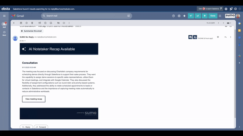 SUMO's AI Notetaker for Salesforce: Call Transcription & Logging